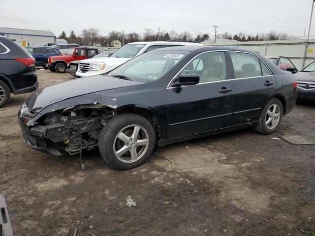 1HGCM56694A043845 - 2004 HONDA ACCORD EX BLACK photo 1