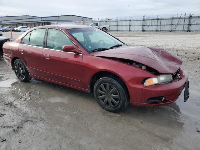 4A3AA46G73E096789 - 2003 MITSUBISHI GALANT ES MAROON photo 4