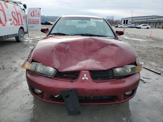 4A3AA46G73E096789 - 2003 MITSUBISHI GALANT ES MAROON photo 5