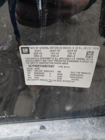 3GYFNEEY0AS572407 - 2010 CADILLAC SRX PERFORMANCE COLLECTION BLACK photo 13