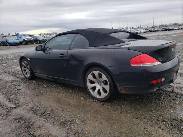 WBAEK13416CN72154 - 2006 BMW 650 I BLACK photo 2