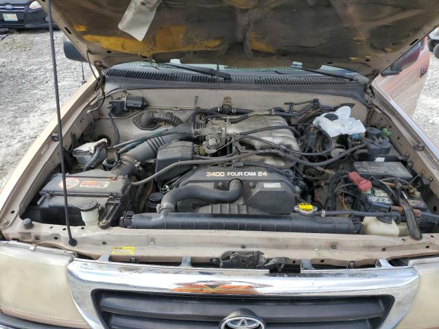 4TASN92N2XZ463170 - 1999 TOYOTA TACOMA XTRACAB PRERUNNER ოქროსფერი ფოტო 11