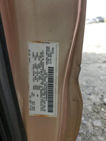 4TASN92N2XZ463170 - 1999 TOYOTA TACOMA XTRACAB PRERUNNER ოქროსფერი ფოტო 12