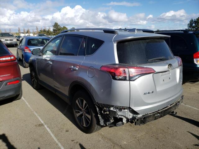 2T3RFREV4JW852086 - 2018 TOYOTA RAV4 ADVENTURE SILVER photo 2