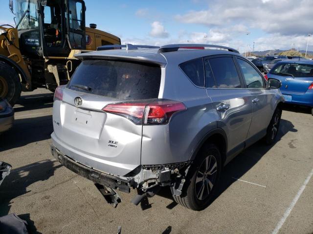 2T3RFREV4JW852086 - 2018 TOYOTA RAV4 ADVENTURE SILVER photo 3