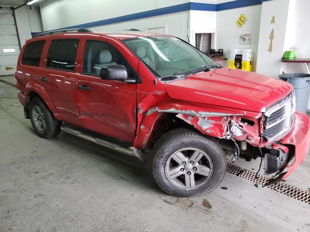 1D4HB58286F122954 - 2006 DODGE DURANGO LIMITED RED photo 4