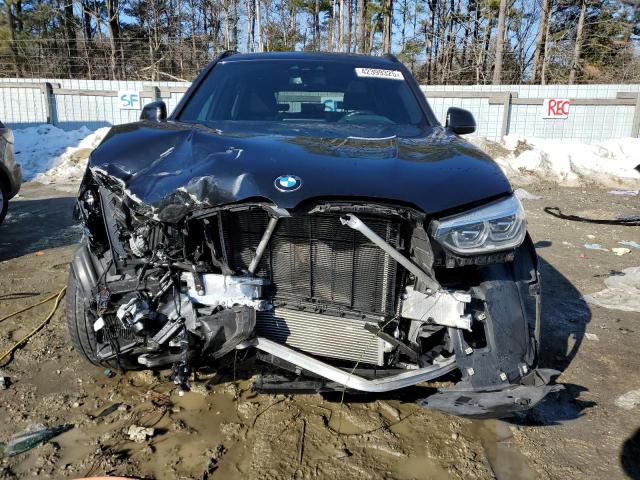 5UXTY9C03M9F37342 - 2021 BMW X3 XDRIVEM40I შავი ფოტო 5