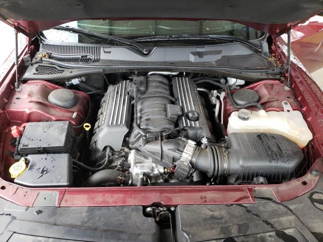 2C3CDZFJ6MH641374 - 2021 DODGE CHALLENGER R/T SCAT PACK MAROON photo 11