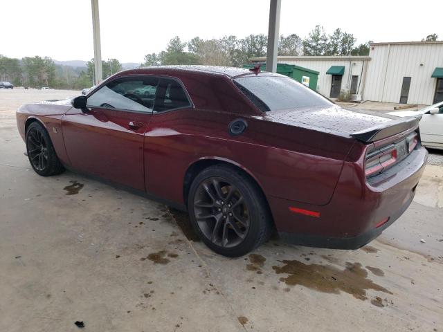2C3CDZFJ6MH641374 - 2021 DODGE CHALLENGER R/T SCAT PACK MAROON photo 2