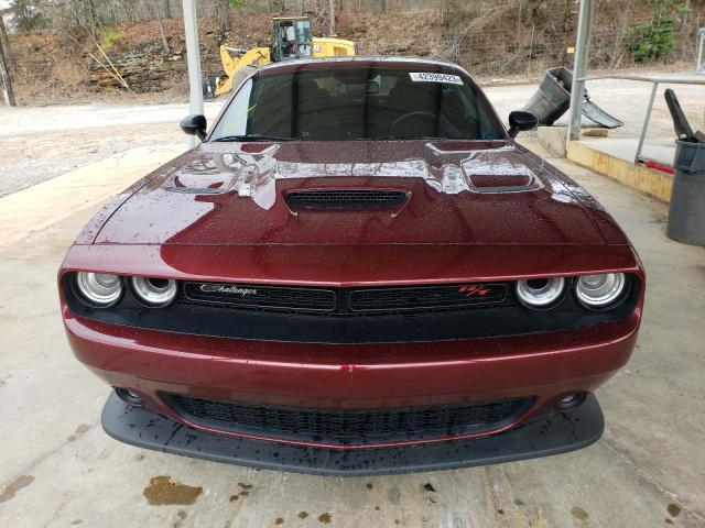 2C3CDZFJ6MH641374 - 2021 DODGE CHALLENGER R/T SCAT PACK MAROON photo 5