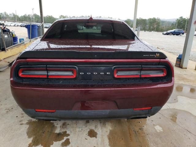2C3CDZFJ6MH641374 - 2021 DODGE CHALLENGER R/T SCAT PACK MAROON photo 6