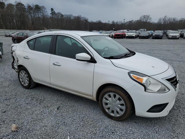 3N1CN7AP7KL852597 - 2019 NISSAN VERSA S WHITE photo 4