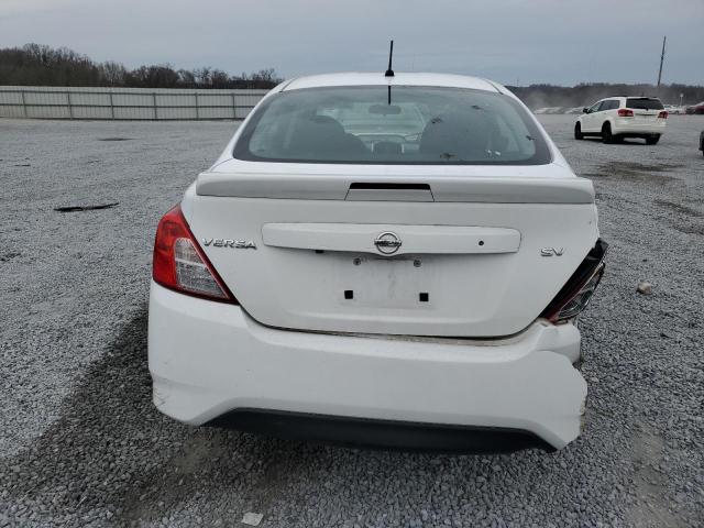 3N1CN7AP7KL852597 - 2019 NISSAN VERSA S WHITE photo 6