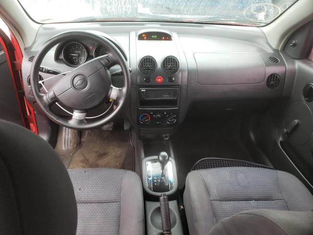 KL1TD56636B627760 - 2006 CHEVROLET AVEO BASE Qırmızı foto 8