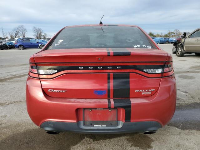 1C3CDFBH7DD643066 - 2013 DODGE DART SXT RED photo 6