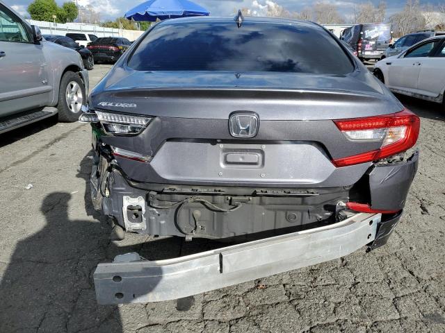 1HGCV1F59JA047659 - 2018 HONDA ACCORD EXL GRAY photo 6