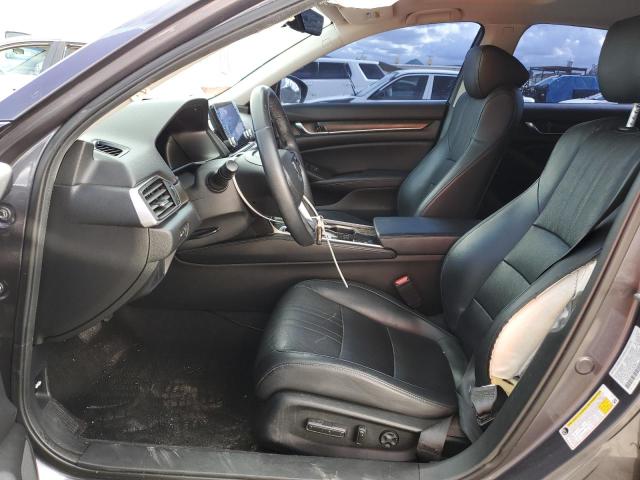 1HGCV1F59JA047659 - 2018 HONDA ACCORD EXL GRAY photo 7