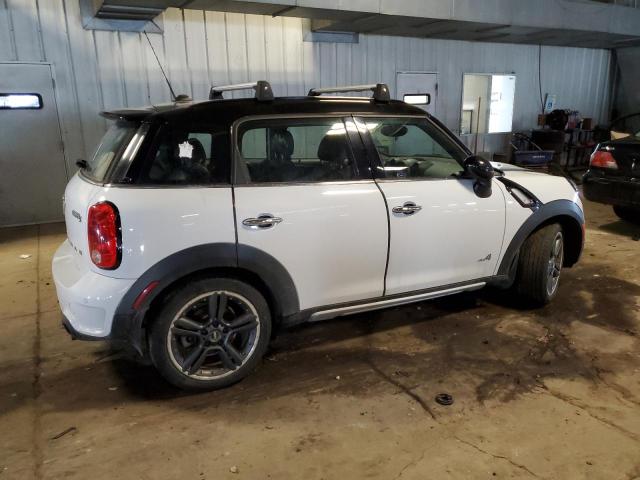 WMWZC5C52FWP47315 - 2015 MINI COOPER S COUNTRYMAN WHITE photo 3