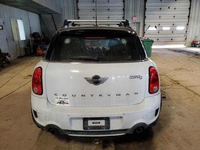 WMWZC5C52FWP47315 - 2015 MINI COOPER S COUNTRYMAN WHITE photo 6