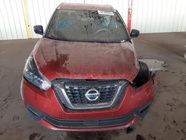 3N1CP5DV9LL568219 - 2020 NISSAN KICKS SR MAROON photo 5