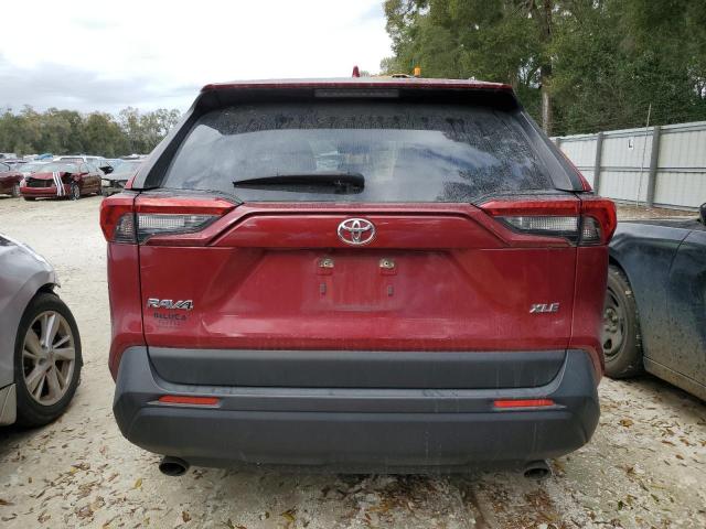 JTMW1RFV9LJ018655 - 2020 TOYOTA RAV4 XLE RED photo 6