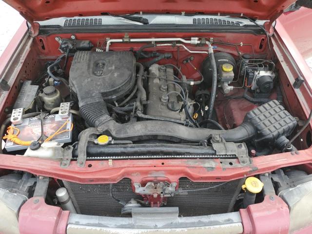 1N6DD26T63C467880 - 2003 NISSAN FRONTIER KING CAB XE RED photo 11