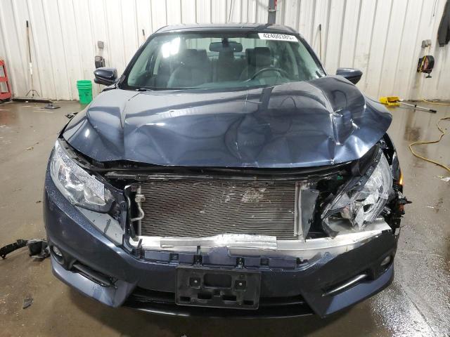 19XFC1F71JE001386 - 2018 HONDA CIVIC EXL ლურჯი ფოტო 5