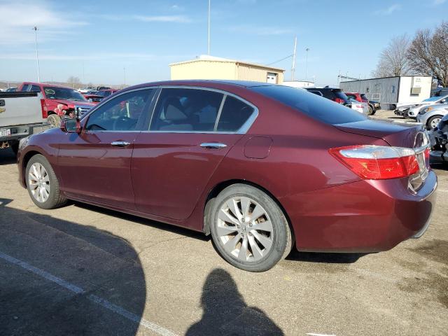 1HGCR2F77EA082699 - 2014 HONDA ACCORD EX RED photo 2