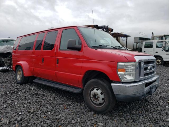 1FBSS3BL3ADA54533 - 2010 FORD ECONOLINE E350 SUPER DUTY WAGON RED photo 1