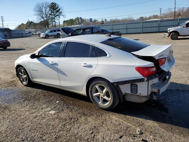 1G1ZB5ST2HF233546 - 2017 CHEVROLET MALIBU LS WHITE photo 2