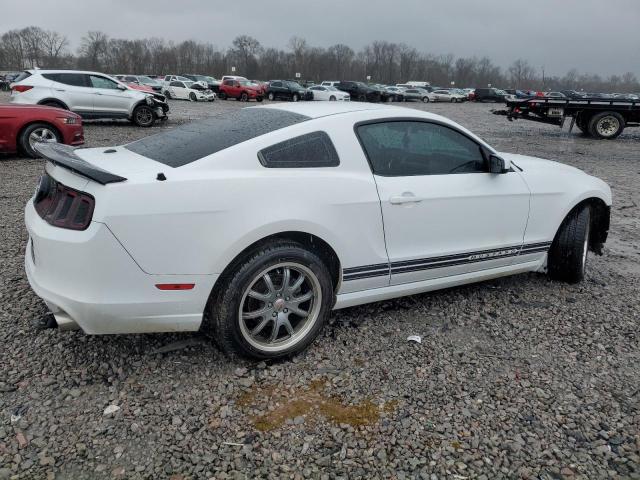 1ZVBP8AM0E5302626 - 2014 FORD MUSTANG WHITE photo 3