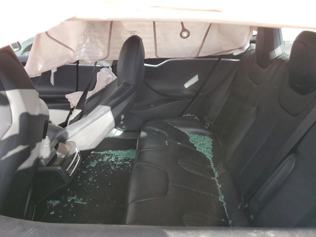 5YJSA1S17EFP64096 - 2014 TESLA MODEL S Արծաթագույն լուսանկար 10