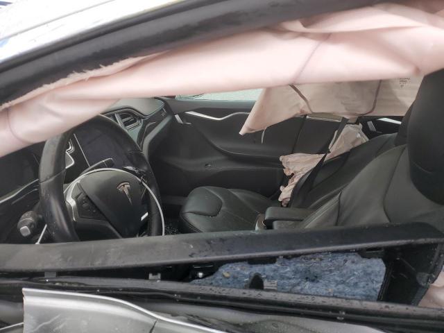 5YJSA1S17EFP64096 - 2014 TESLA MODEL S Արծաթագույն լուսանկար 7