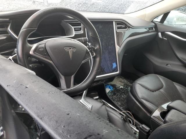 5YJSA1S17EFP64096 - 2014 TESLA MODEL S Արծաթագույն լուսանկար 8