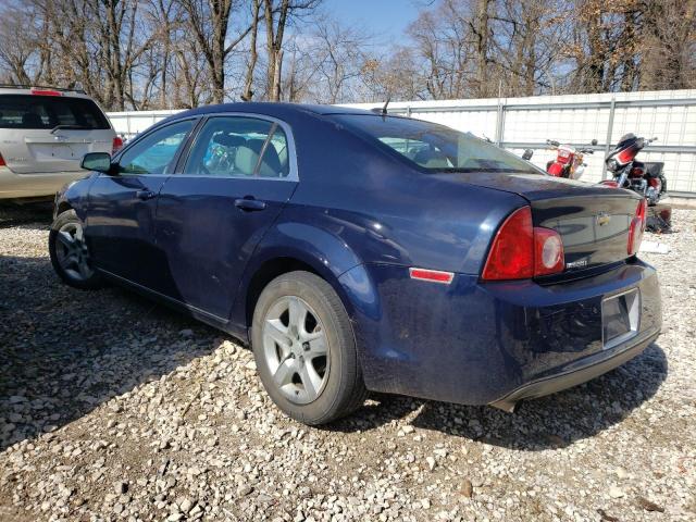 1G1ZC5EB4AF322038 - 2010 CHEVROLET MALIBU 1LT BLUE photo 2