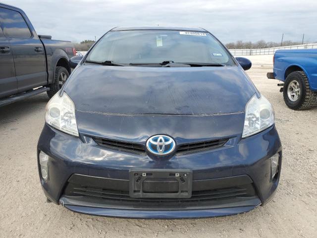 JTDKN3DU6E0391462 - 2014 TOYOTA PRIUS BLUE photo 5