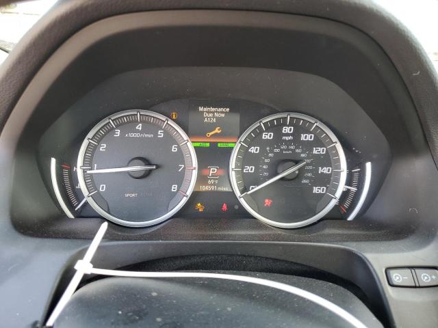 19UUB2F79FA017234 - 2015 ACURA TLX ADVANCE SILVER photo 9