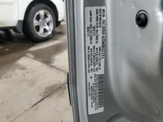 ZFBERFBT2F6953596 - 2015 RAM PROMASTER SLT SILVER photo 13