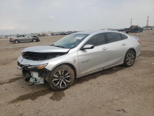 1G1ZG5ST3MF042083 - 2021 CHEVROLET MALIBU RS SILVER photo 1