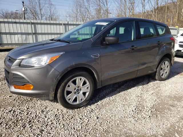 1FMCU0F73EUC41343 - 2014 FORD ESCAPE S GRAY photo 1