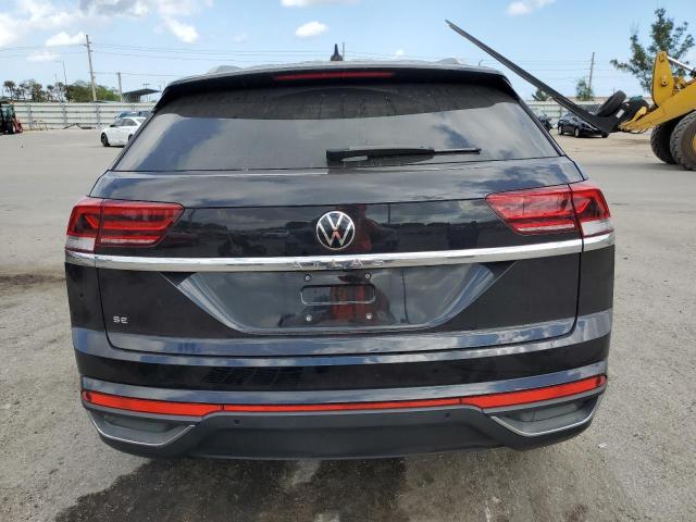 1V2WC2CA4MC237143 - 2021 VOLKSWAGEN ATLAS CROS SE BLACK photo 6