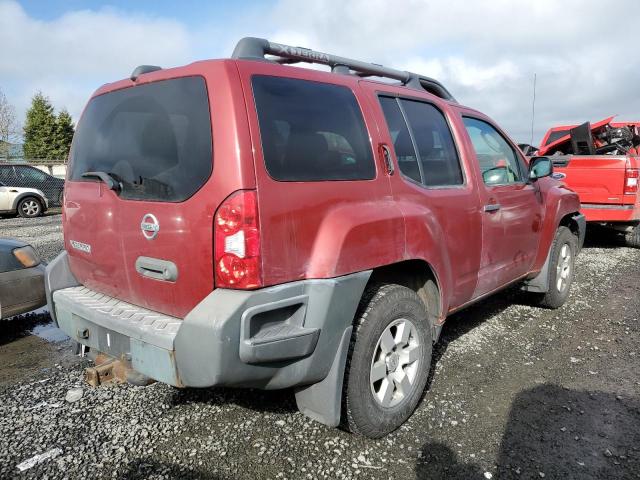 5N1AN08W38C510962 - 2008 NISSAN XTERRA OFF ROAD RED photo 3