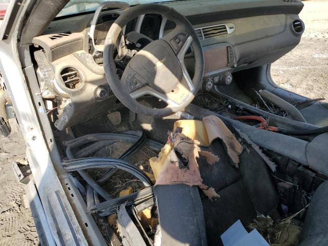 2G1FS1EW5D9177557 - 2013 CHEVROLET CAMARO SS SILVER photo 8