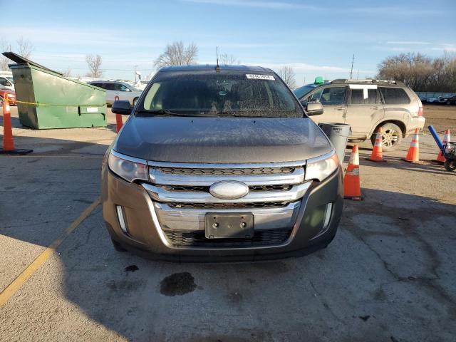 2FMDK3JC1DBA73674 - 2013 FORD EDGE SEL GRAY photo 5