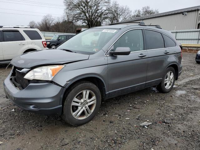 JHLRE4H7XAC006277 - 2010 HONDA CR-V EXL GRAY photo 1