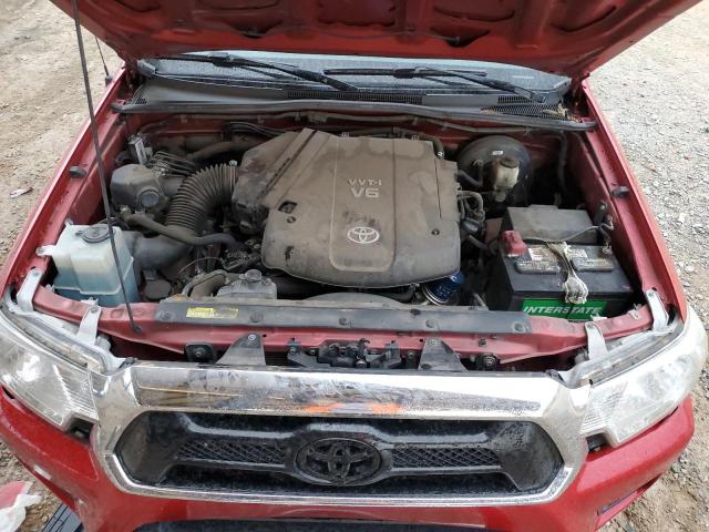 5TFJU4GN5DX041674 - 2013 TOYOTA TACOMA DOUBLE CAB PRERUNNER RED photo 11