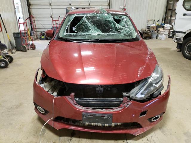 3N1AB7AD9JL606039 - 2018 NISSAN SENTRA RED photo 5