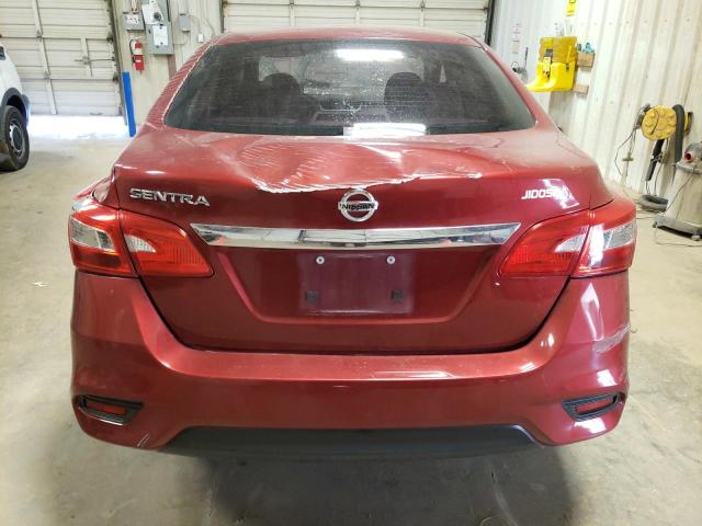 3N1AB7AD9JL606039 - 2018 NISSAN SENTRA RED photo 6