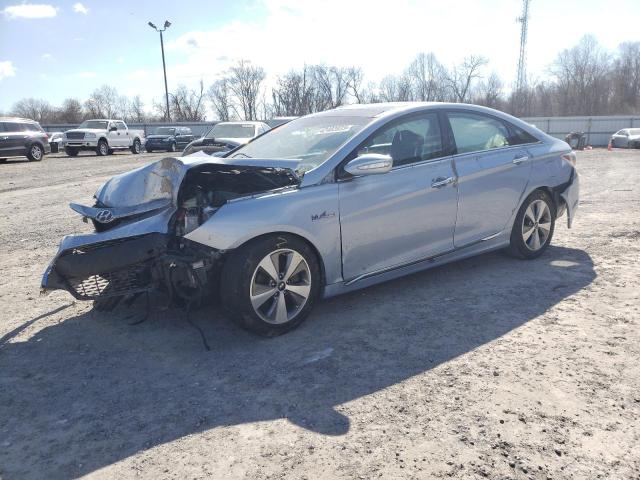 KMHEC4A46CA031320 - 2012 HYUNDAI SONATA HYBRID BLUE photo 1