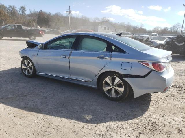 KMHEC4A46CA031320 - 2012 HYUNDAI SONATA HYBRID BLUE photo 2